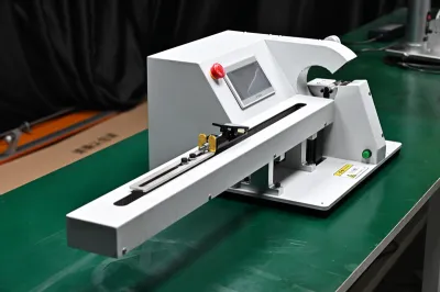 Plakbandwikkelmachine met Enkelzijdige Draadtrekking JW-303K-1.0m Thumb