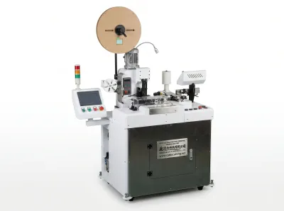 Automatische Draad Knip-, Strip-, Krimp- en Vertinmachine WPM-109 - Automatische Terminalkrimpmachine
