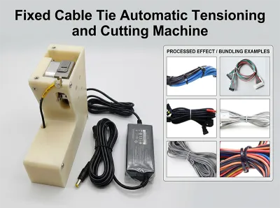 Vaste kabelbinder automatische span- en snijmachine (inductieve trigger) JW-SLQ Thumb