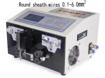 Mantelkabel Stripmachine 6mm² voor Beklede Draden WPM-09HT - Automatische Draadstripmachine