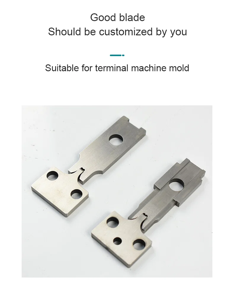 Terminal machine blad, Various types of automatic terminal crimping machine tool,die mute OTP die blade Terminal machine blad, verschillende soorten automatische terminal krimpmachine, matrijs mute OTP matrijs blade