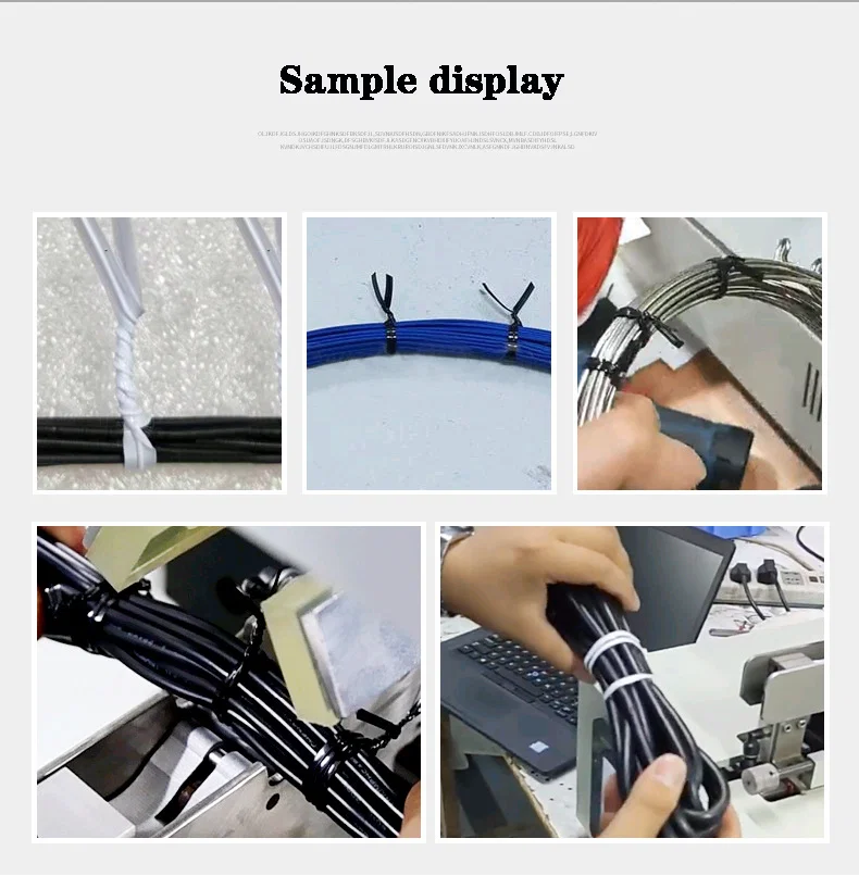 Kabel bindmachine, Usb Data Kabel bindmachine, Kernloze kabelbindmachine 
