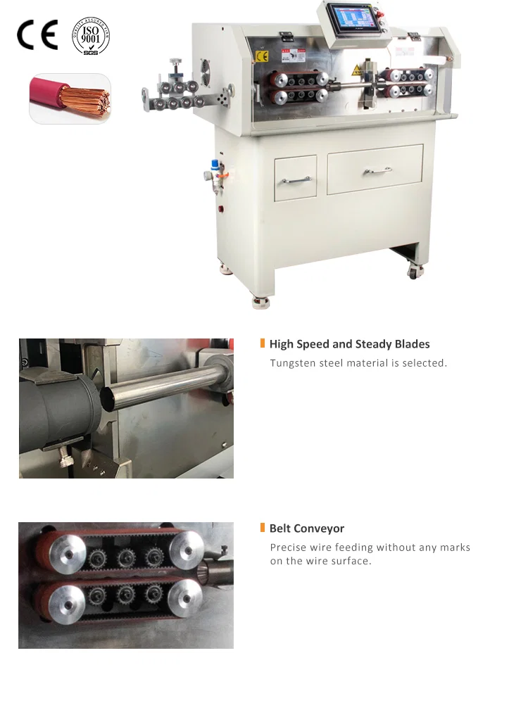 150mm2 Cable Jacket Cutting and Stripping Machine WPM-MAX3, Automatic Cable Stripping Machine, Wire And Cable Stripping Machine, Pvc Sheathed Wire Stripping Machine 150mm2 de Knip- en Ontstrippende Machine wpm-MAX3 van de kabelmantel, Automatische Kabelstripmachine, Draad en Kabelstripmachine, Pvc in de schede gestoken draadstripmachine
