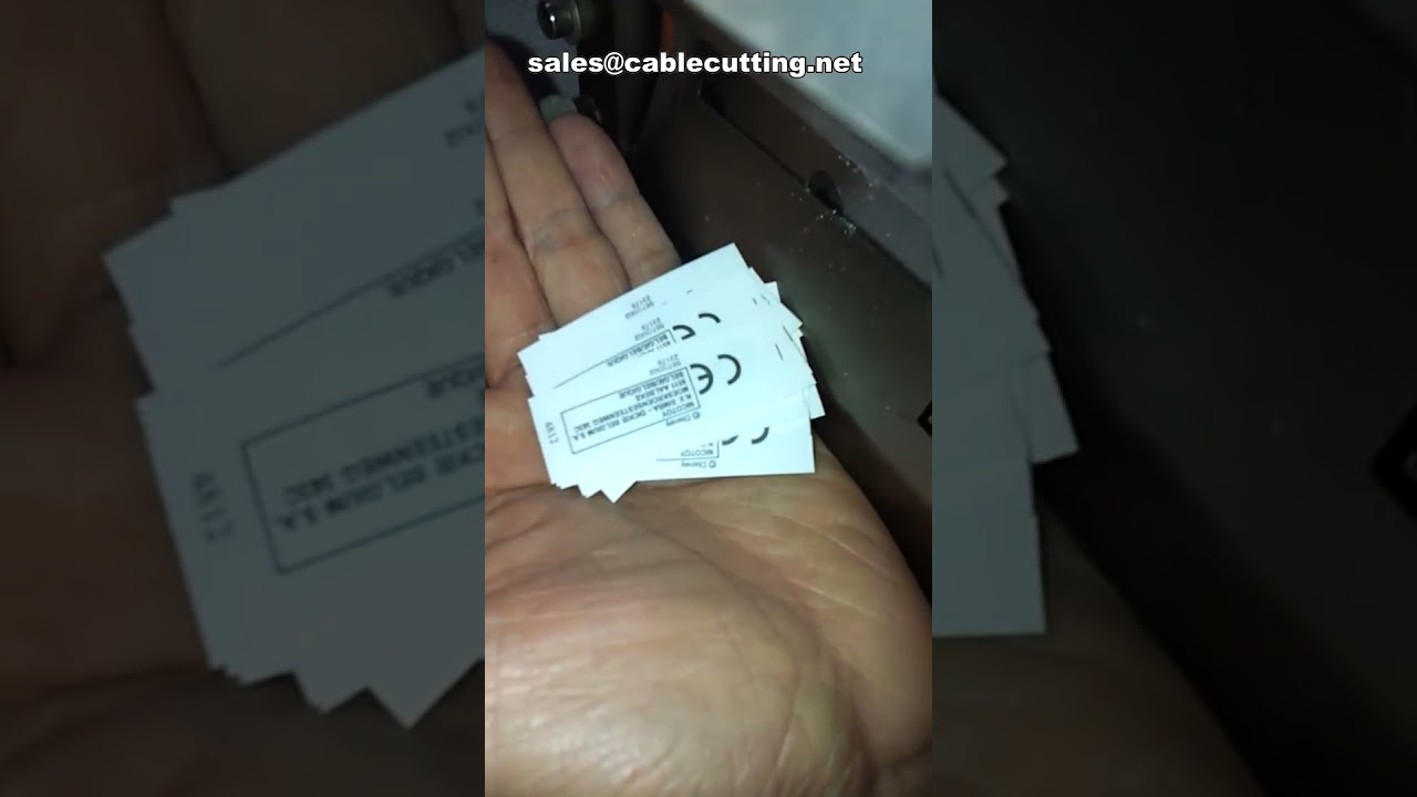 Automatische weefband- en nylon gespsnijmachine | Cadeaulint snijmachine