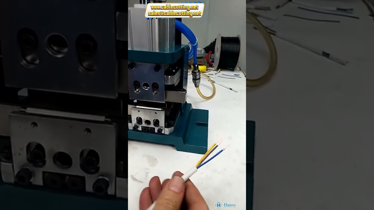Pneumatische draadstripper & twistmachine – efficiënte kabelstripmachine voor industrieel gebruik