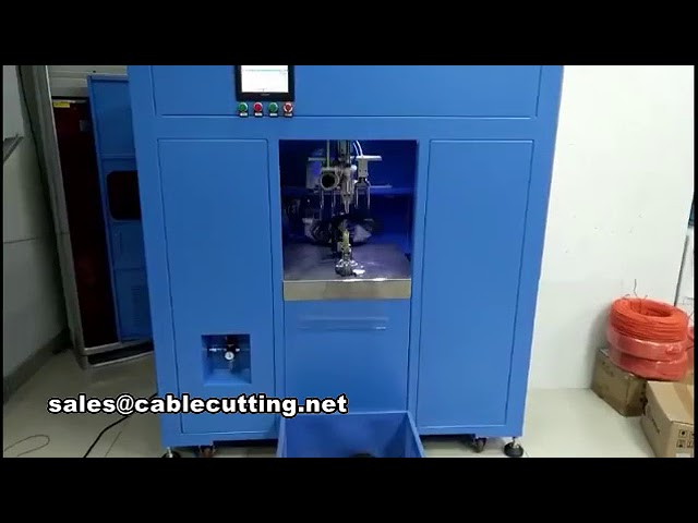 Automatische 8-vorm kabelwikkel-, bundel- en bindmachine voor efficiënte productie
