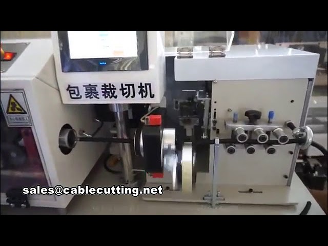 Automatische tapewikkel-, draadsnij- en draadtapeermachines voor industriële kabelverwerking