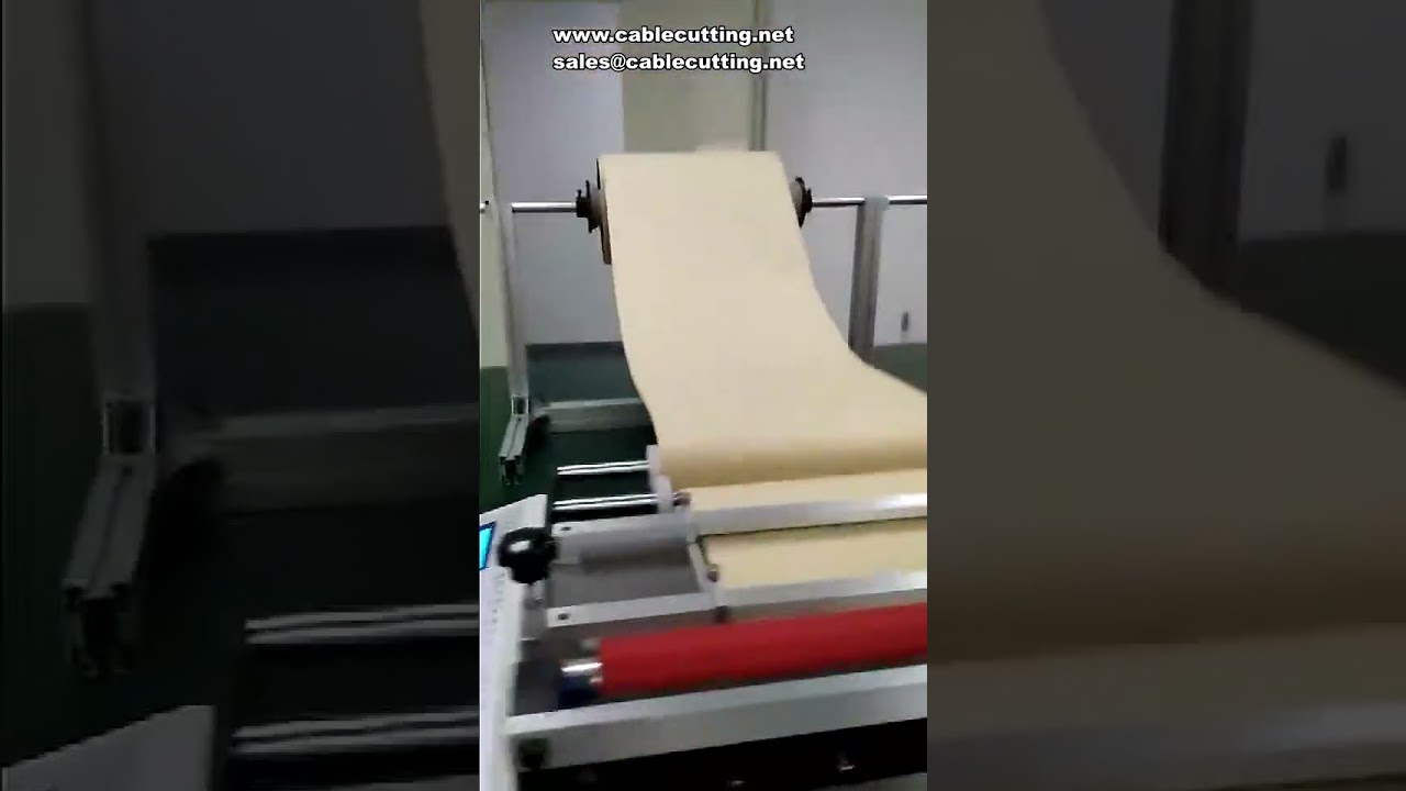 Noppenfolie en parelmoer katoen snijmachine - Automatische folie snijmachine voor dwars- en lengtesnede