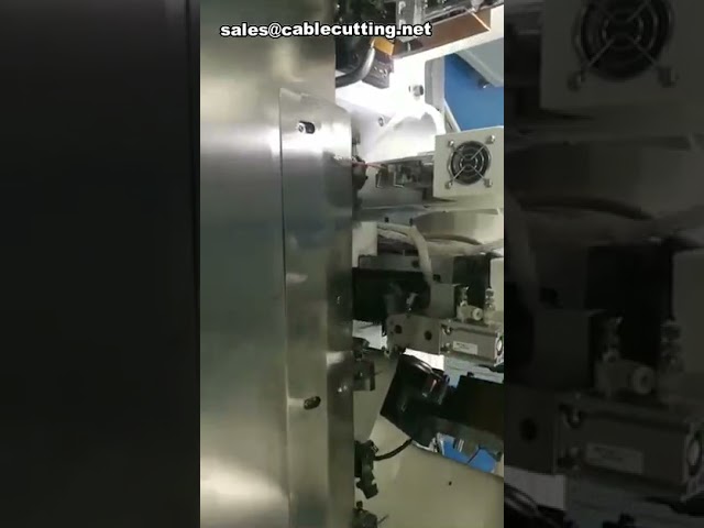Automatische draadstripmachine - knippen, strippen en crimpen | Efficiënte terminalverwerking