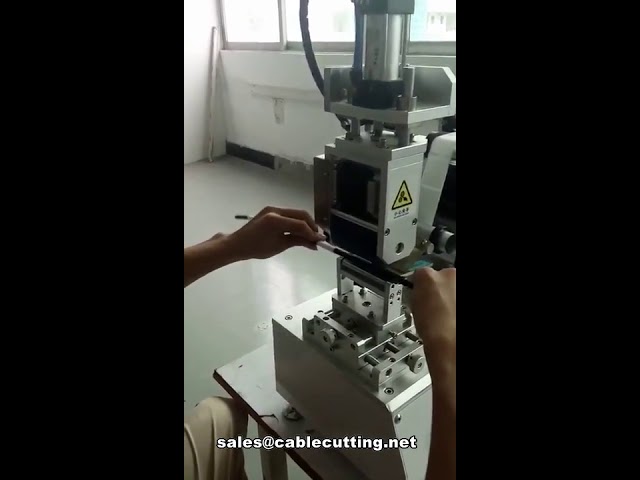 Automatische wikkel- en labelmachine voor ronde draad – Efficiënte industriële markering