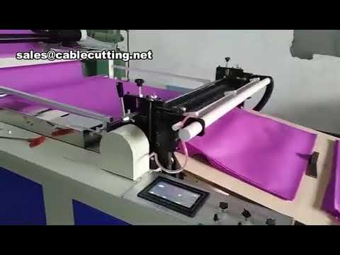 Automatische dwarsdoorsnijmachine voor kraftpapier, non-woven, parelmoerkatoen en PVC-folie