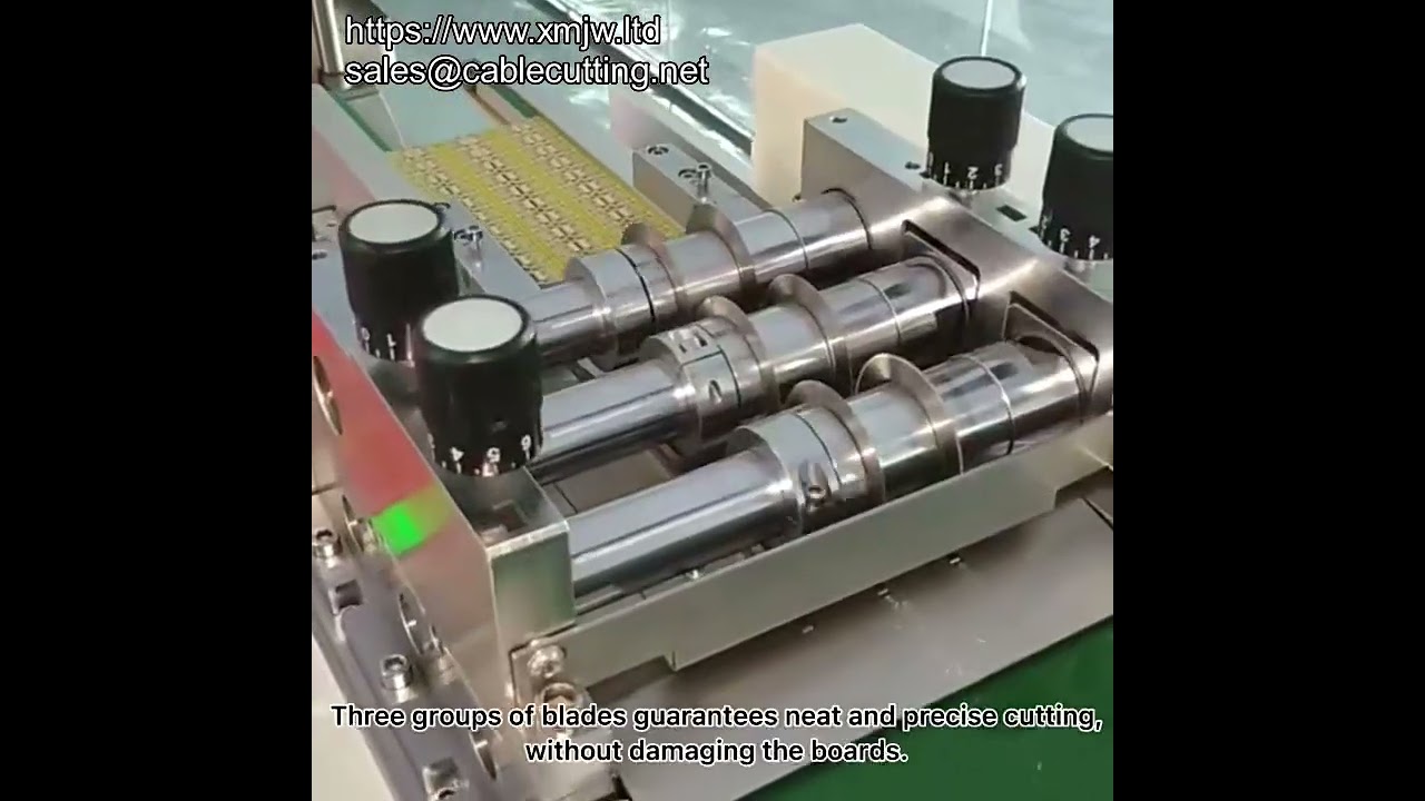 Meerbladige FR4 PCB LED PCB Depaneling Machine – Efficiënte V-Groef PCB Scheiding