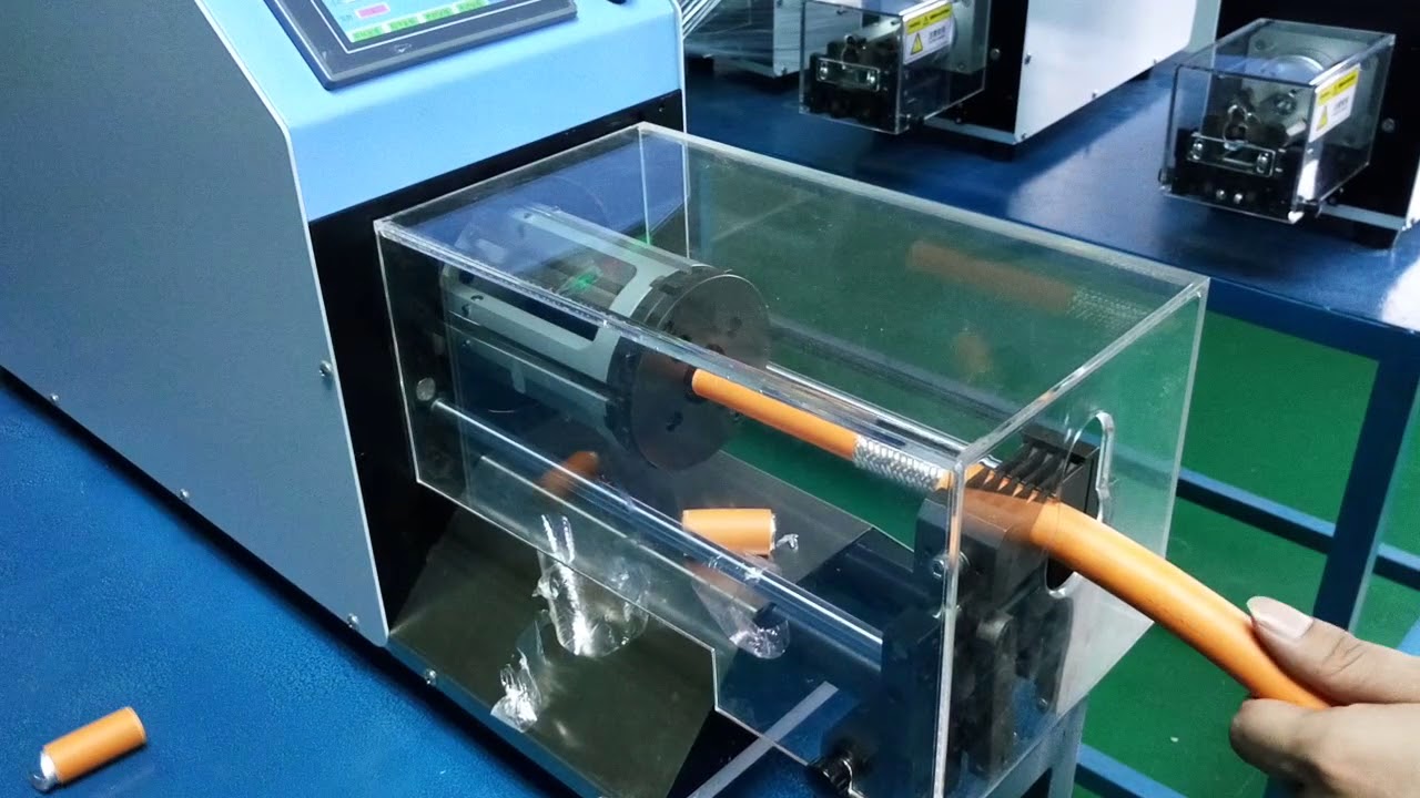 Coaxkabelstripper machine | Precisie en snelheid voor uw kabelverwerking - www.cablecutting.net