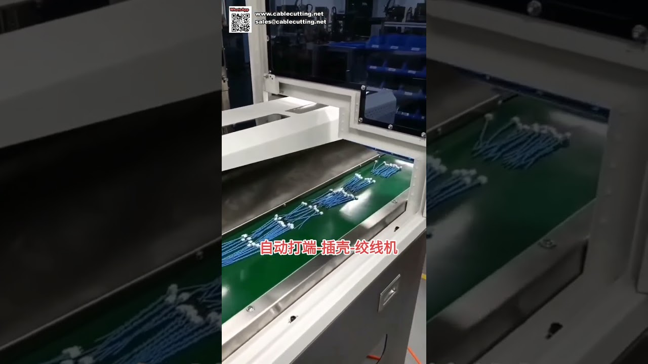 Maatwerk Geautomatiseerde Terminalkrimp- en Connectorbehuizingsmachine | Efficiënte Kabelboomassemblage