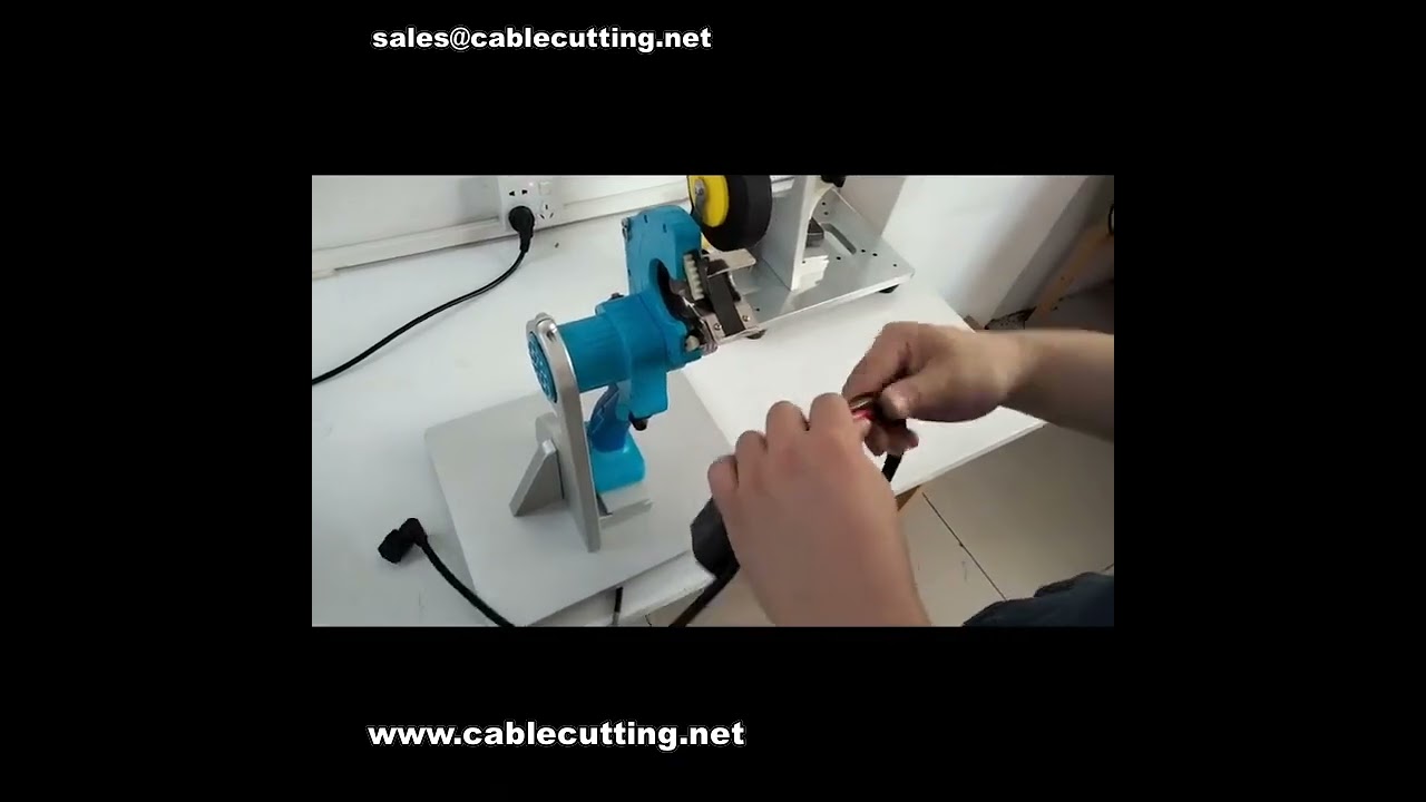Handheld continue tapeermachine voor autokabelbomen | Demonstratie door professionele fabrikant