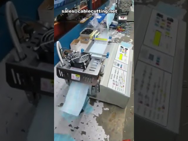 Hete messen touwsnijmachine voor polyester ronde riemen - Eenvoudig model