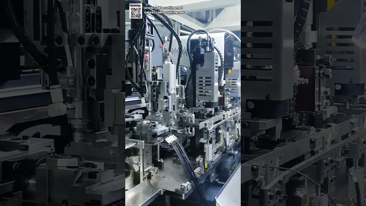 Professionele automatische terminalkrimp- en connectorbehuizing invoegmachine