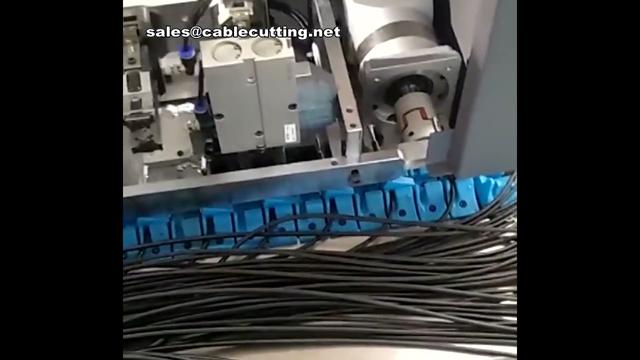 Automatische koper- en aluminiumfolie draadstripmachine voor kabels en twist – ideaal voor car audio