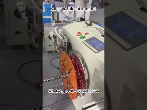#Automatische meter tellen opwikkelen en bundelen machine #Draadinrijger #Inrijgen #Draad & Kabel