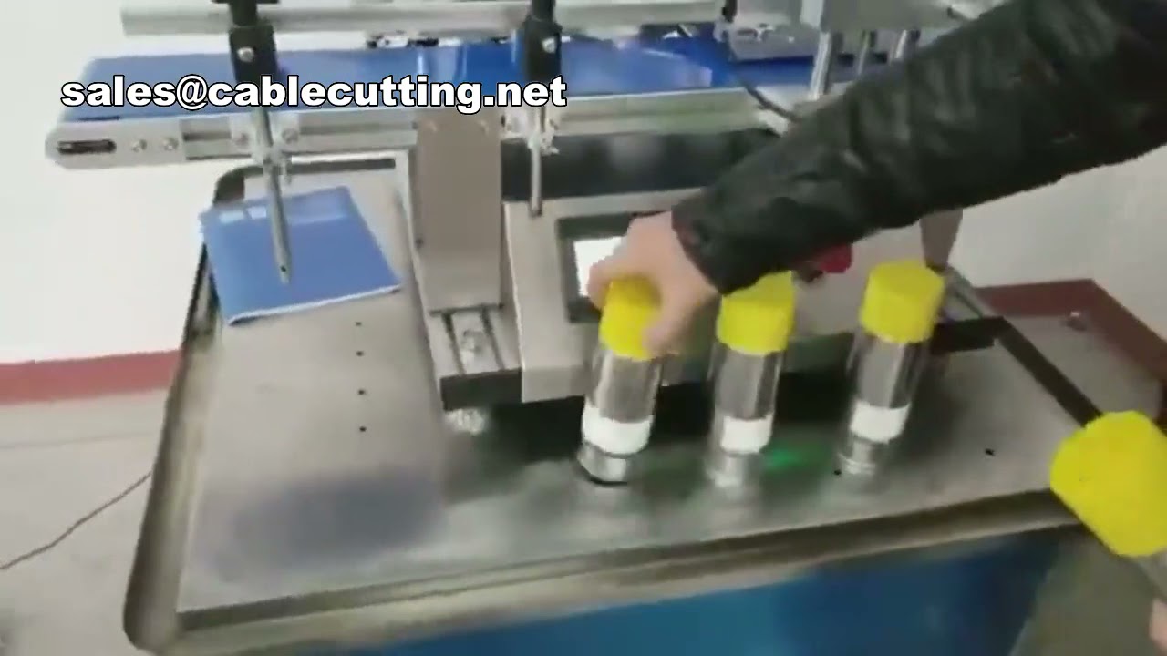 Ronde flessen, blikken en potten inductie etiketteermachine - Bekijk de banktype labeller
