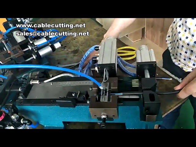 3F4F pneumatische stripmachine – 310 kleine verticale/horizontale stripmachine voor grote kabelmantels