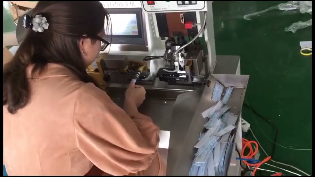 Automatische krimpmachine voor 22 AWG flatkabel (2-20 pins) – Efficiënte productie