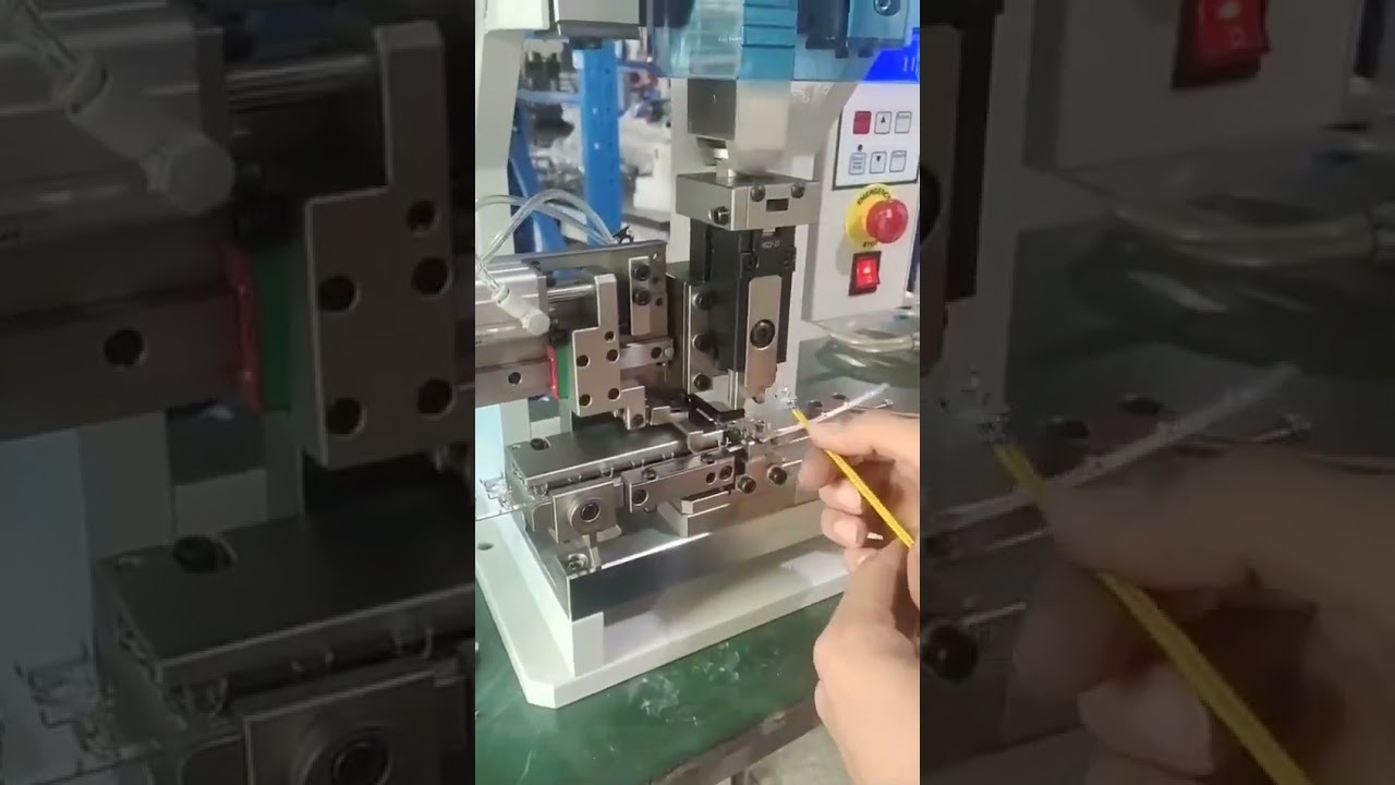 Europese pneumatische horizontale crimpapplicator – 40 mm slag, 0,02 mm precisie-instelling voor industriële draadverwerking