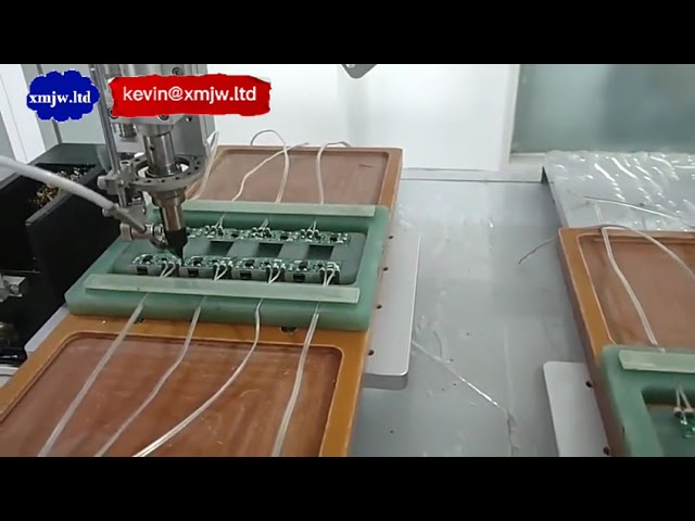 Desktop 4-assige automatische dompelsoldeerrobot voor PCB-assemblage – Precisie soldeermachine