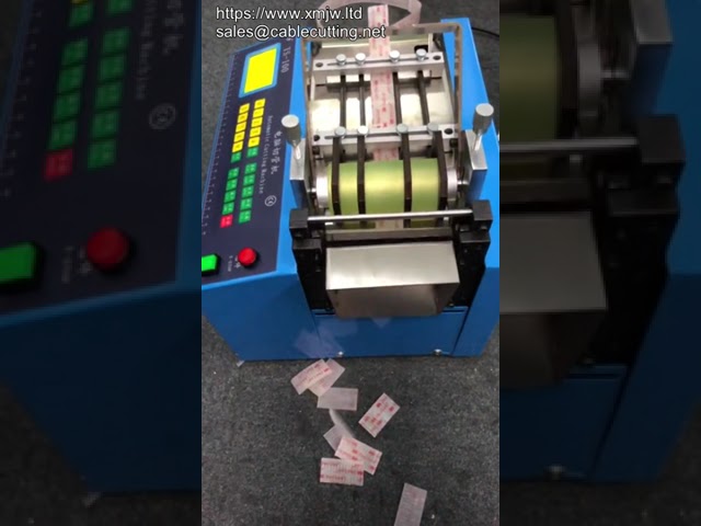 Precisietape snijmachine voor dubbelzijdige tape en klittenband