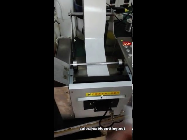 Elektrische tape dispenser voor 120mm witte papieren tape - 120mm breed