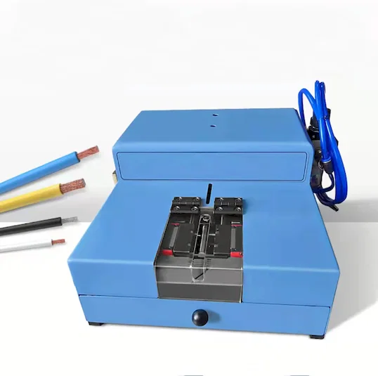 Pneumatische Stripper (Zonder Meswissel) WPM-0.5-10mm - Semi-automatische Draadborstelmachine